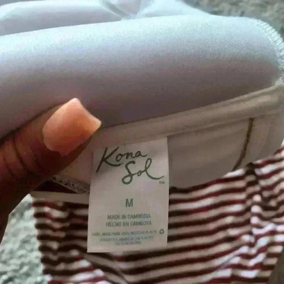 Kona Sol Women's One Piece Swimsuit M - Picture 4 of 13